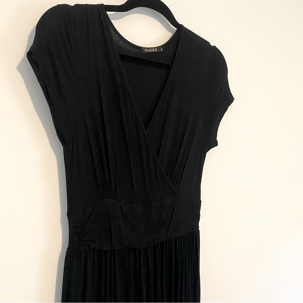 Ouges Black Maxi Dress | Size M